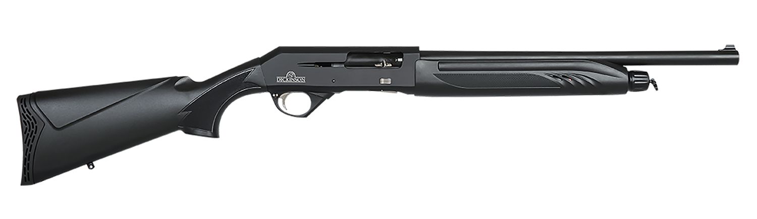 Dickinson 212 Tactical Semi-Auto Shotgun CK212T30, 12 Gauge, 30", Receiver & Black Fixed Synthetic Stock, 5 Rds