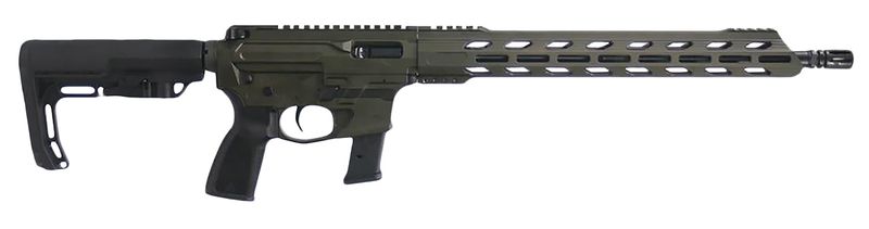 LIVE FREE ARMORY Challenger Rifle LF9CH85023, 9mm Luger, 16", Battle Link Minimalist Stock, 17 Rds