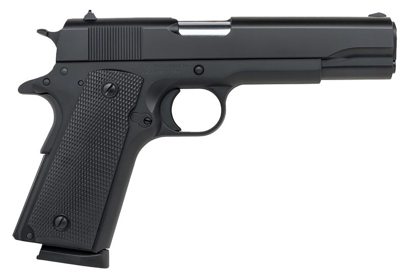 Tisas 1911 A1 Service Pistol 10100518, 45 ACP, 5in, Black Polymer, Black Cerakote Finish, 7 Rds