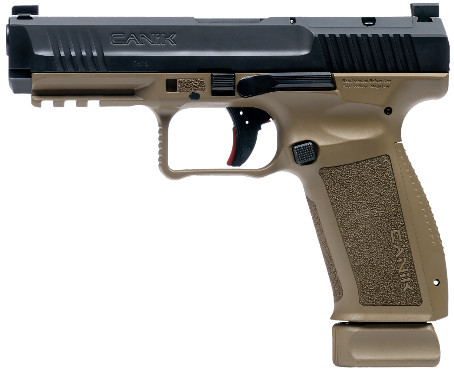 Century Mete SFT Optic Ready Pistol HG6652N, 9mm Luger, 4.46in, Interchangeable Backstrap Grips, Flat Dark Earth Finish, 10 Rds