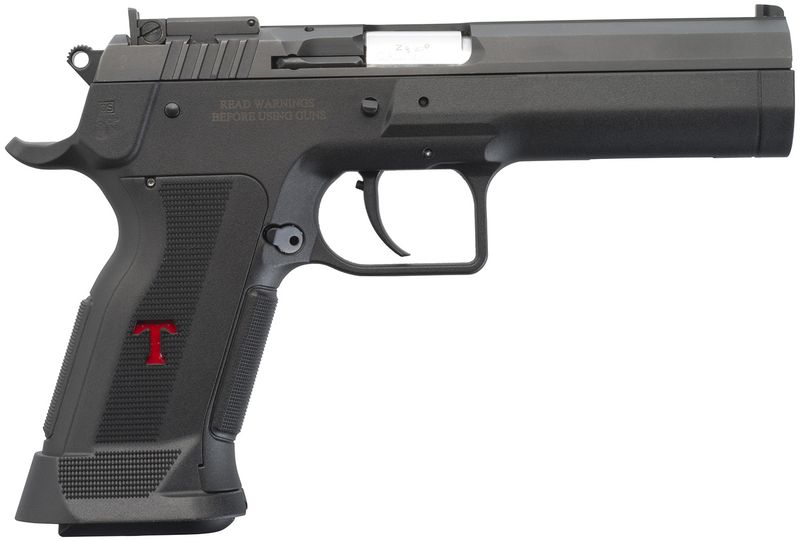 EAA Limited Custom P Pistol TFLIMPROP10, 10mm Auto, 4.76in,  Black Polymer Grips, Black Finish, 14 Rds