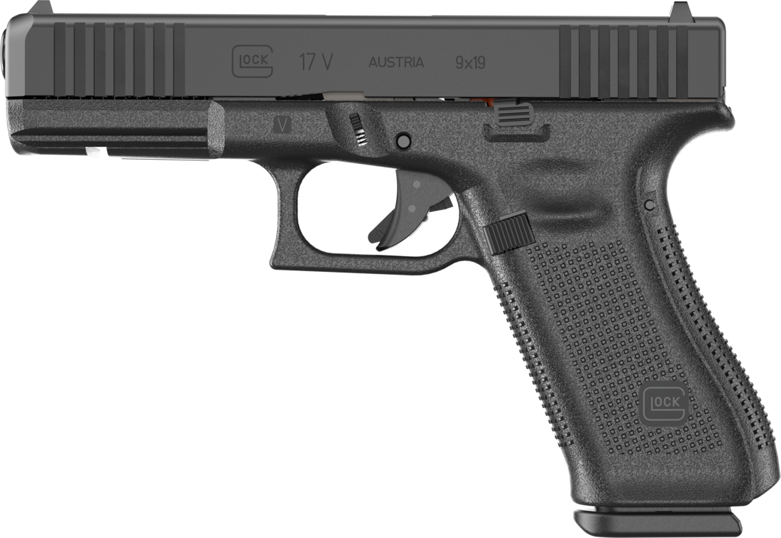 Glock G17 V Pistol PV1750201, 9mm, 4.49in, 10 Rds
