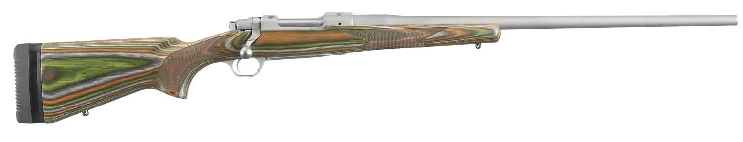 Ruger M77 Hawkeye Predator Bolt Action Rifle 47139, 6.5 Creedmoor, 24", Green Mountain Laminate Stock, Stainless Finish, 4 Rds