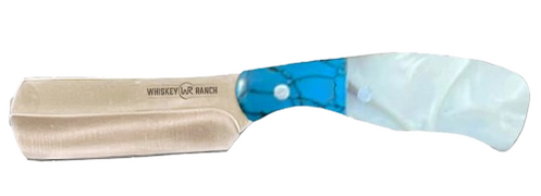 Whiskey Bent Knives Bullcutter Knife, Pearl Agate Handle (WB48-79)