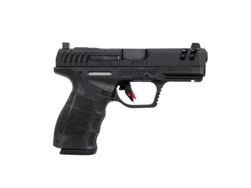SAR USA SAR9 Compact Gen 3 Pistol SAR9CG3BL10, 9mm, 4in, Black Polymer Grips, 10 Rds