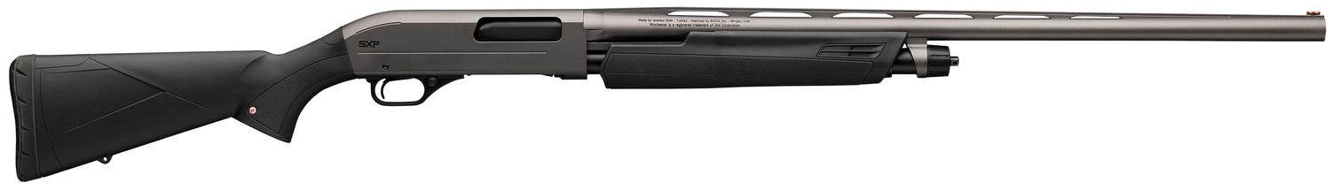 Winchester Repeating Arms SXP Hybrid Shotgun 512439692, 20 Gauge, 28", 3" Chmbr, Gray Barrel/Rec, Black Synthetic Furniture, TruGlo Fiber Optic Sight