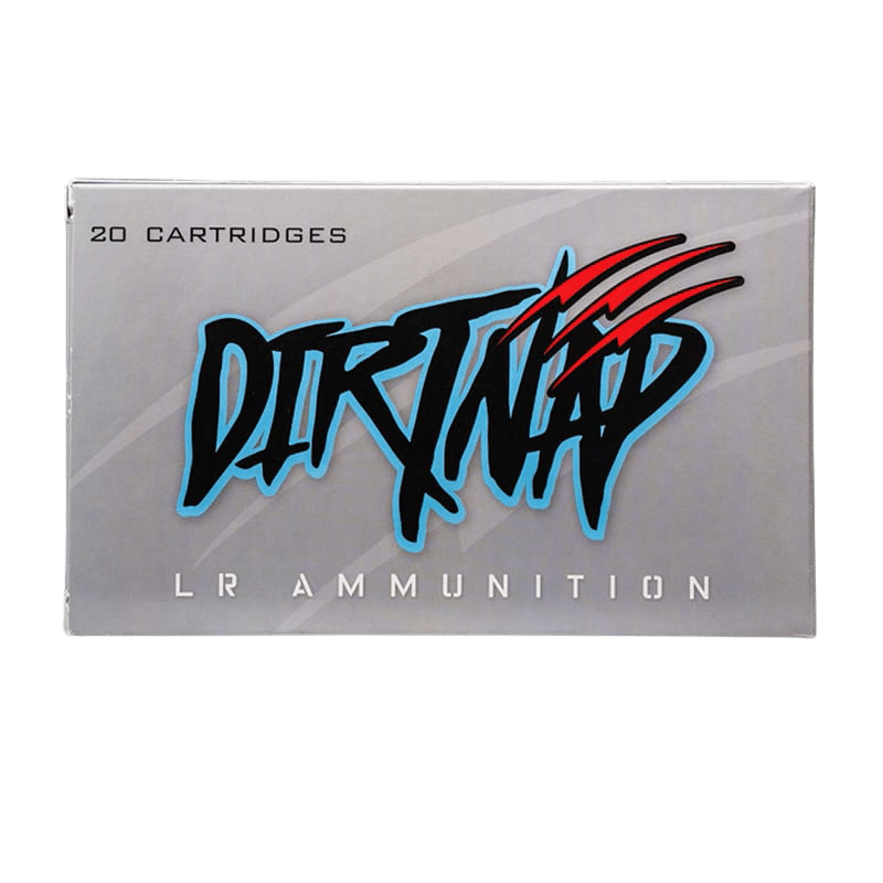 Fierce Dirt Nap Rifle Ammunition DNP65PRC156GR, 6.5 PRC, 156 gr, 2950 fps, 20 Rd/Bx