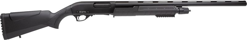 Rock Island Armory Pump Action Combo Youth Field/Deer Pump Shotgun YPA12C2224B, 22", Black Fixed Synthetic Stock, 5 Rds
