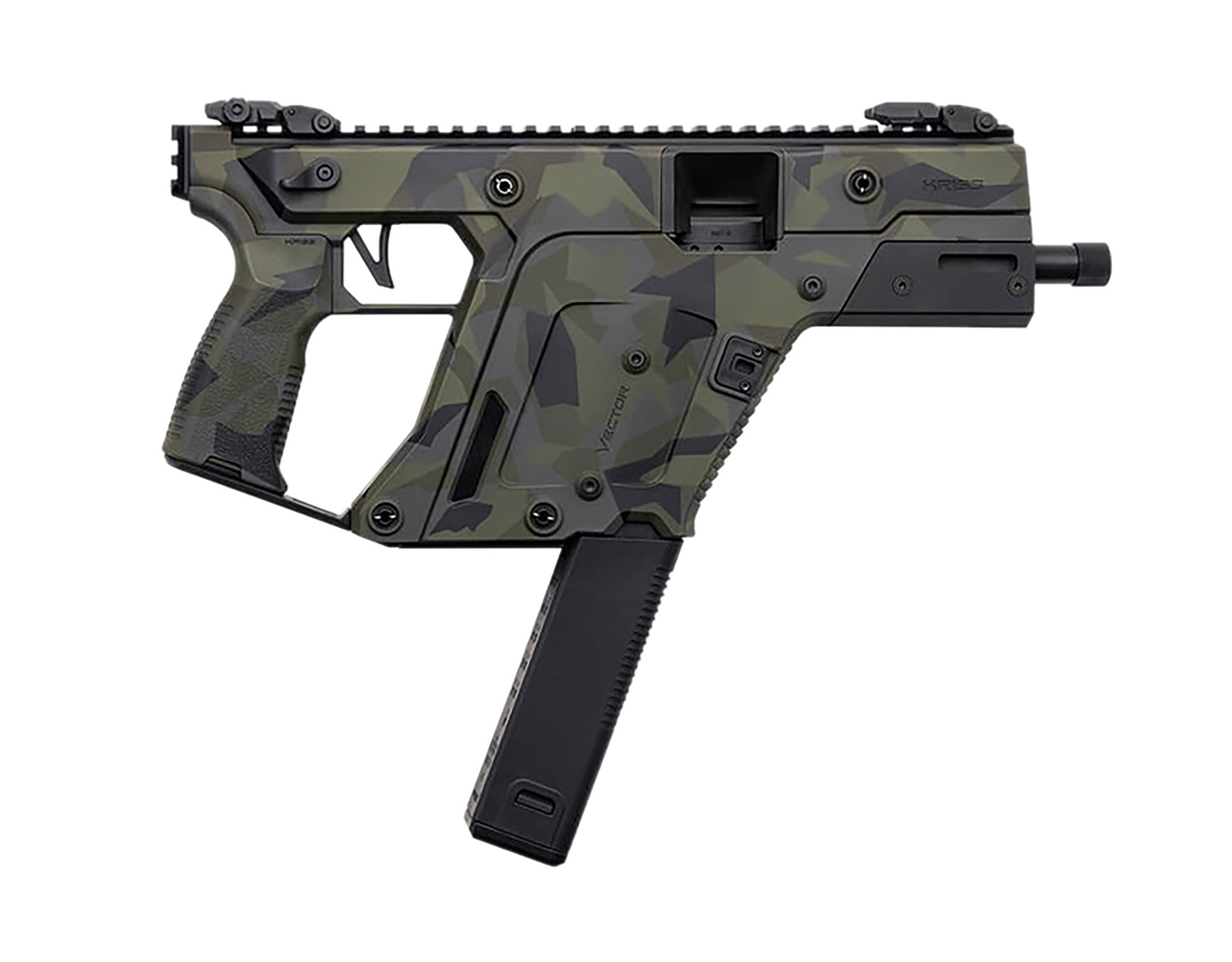 Kriss USA Vector SDP G3 Pistol KV90-3PWD00, 9mm, 5.5in, Black Polymer, 40 Rds