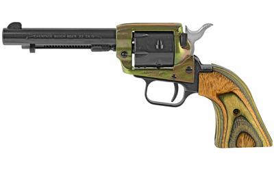 Heritage Rough Rider Single Action Rimfire Revolver RR22MCH4, 22 LR / 22 WMR, 4 3/4", Wood Grip, Case Hard Blue, 6 Rd