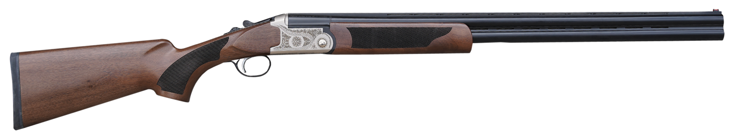 Pointer Acrius Youth Shotgun KAR2026Y, 20 Gauge, 26", 3" Chmbr, Nickel Engraved Metal Finish, Turkish Walnut Stock