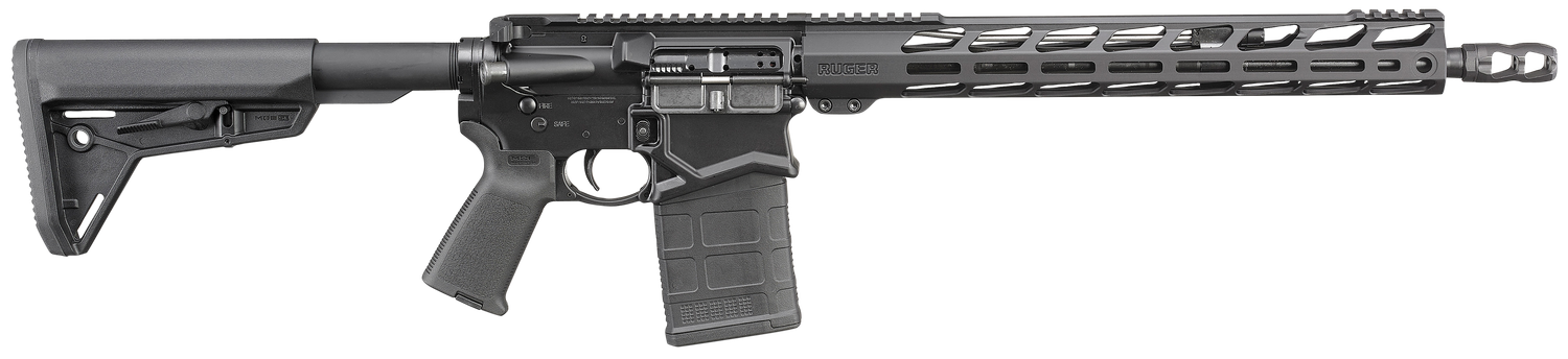 Ruger SFAR Semi-Auto Rifle 5610, 308 Winchester, 16.10", Black Magpul Grips & Stock, Black Anodized Finish, 20 Rds