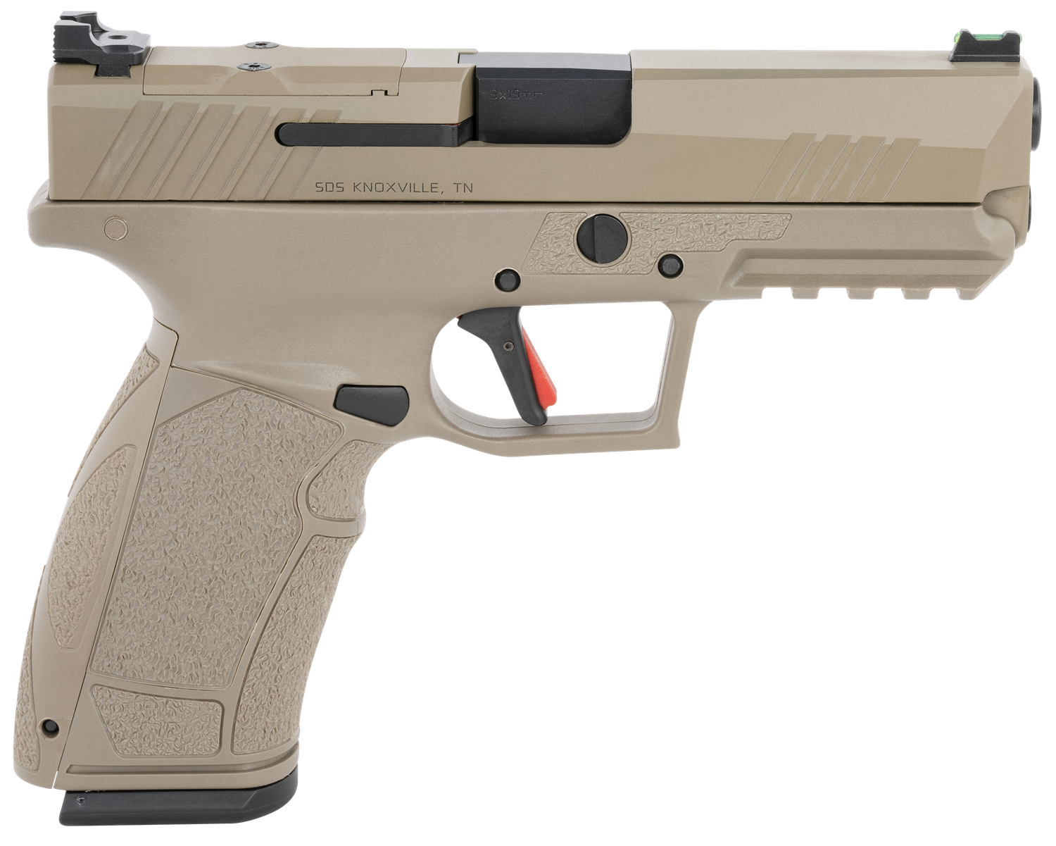Tisas PX-9 Gen3 Duty Optic Ready Pistol 15000105, 9mm Luger, 4.11in, FDE Interchangeable, Flat Dark Earth Finish, 20 Rds