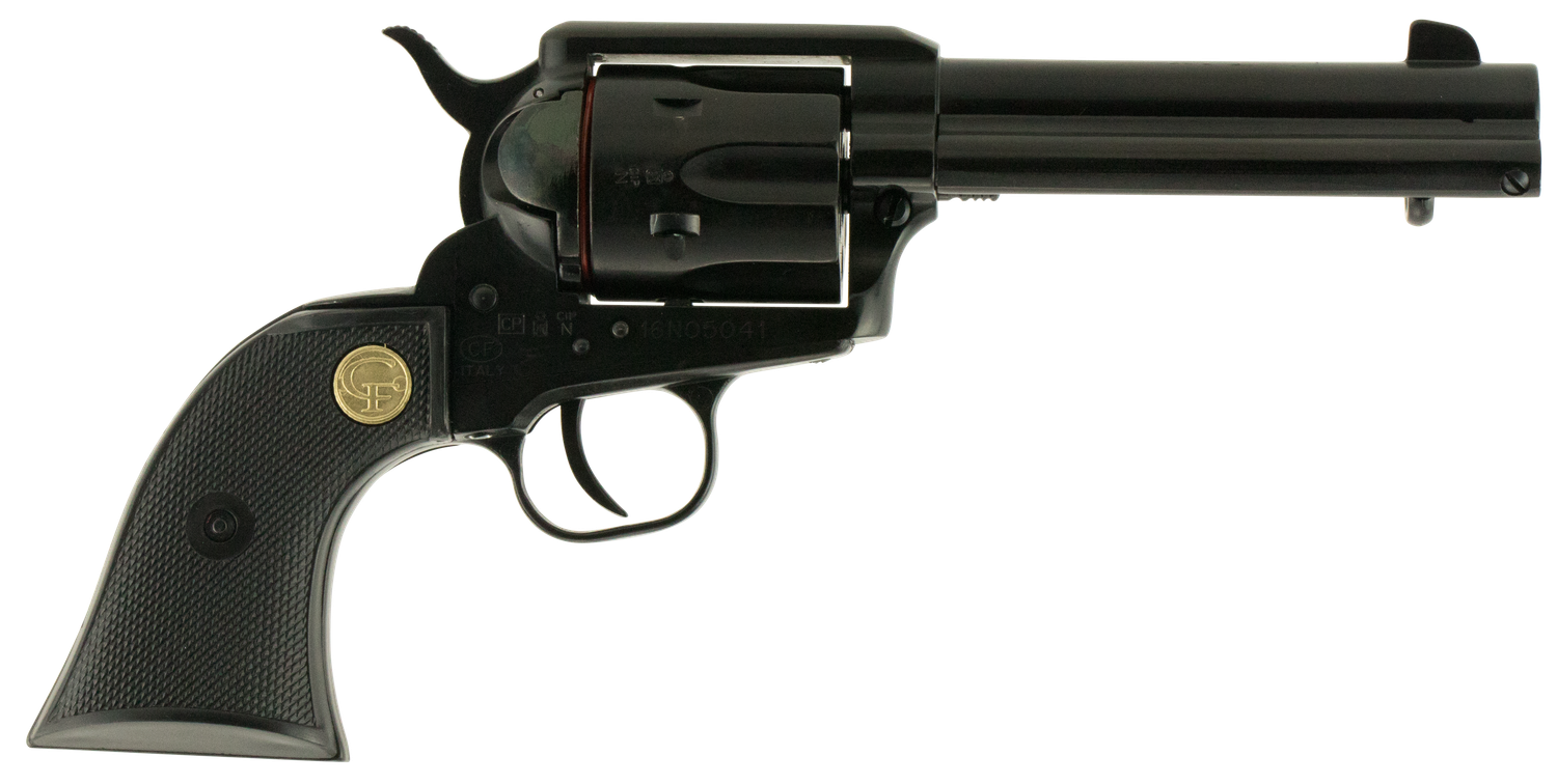 Chiappa 1873 Revolver CF340250D, 22 WMR, 4.75", Black Synthetic Grips, Black Finish, 6 Rds
