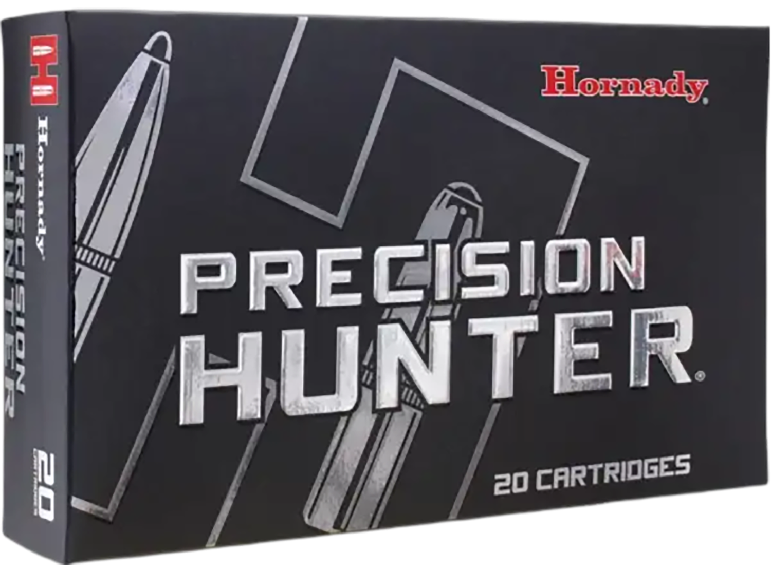 Hornady Precision Hunter Rifle Ammunition 80712, 7mm PRC, ELD-X Tip, 175 GR, 3000 fps, 20 Rds/bx