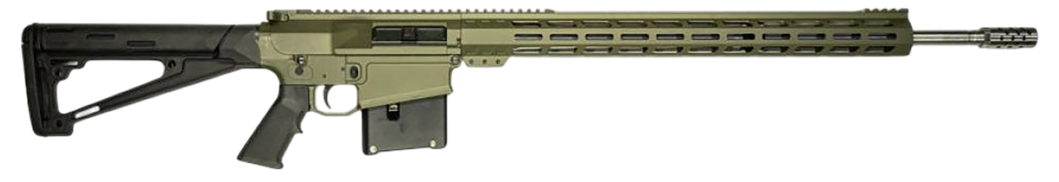 Great Lakes GL10 Rifle GL10LA7REMSSODG, 7mm Remington, 24", Hogue Fixed Black Polymer Stock, 5 Rds