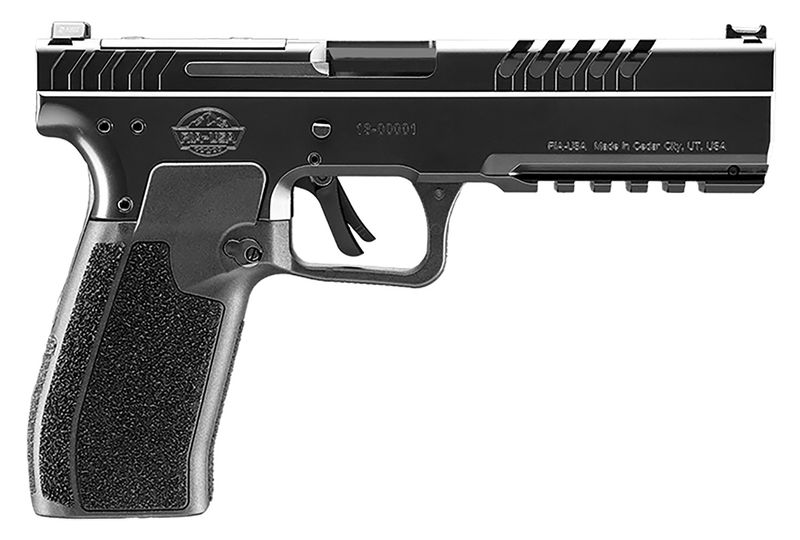 Rock Island Armory 5.0 E Optic Ready Pistol RIA50E, 9mm Luger, 4.91in, Black Textured GFN Grips, Black Armor Cerakote Finish, 17 Rds