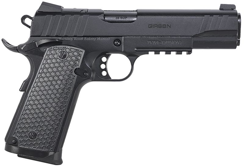 EAA MC1911 S Influencer Optic Ready Pistol 391049, 38 Super, 5in, Black Polymer Grips, Black Finish, 9 Rds
