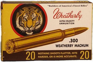 Weatherby Select Plus Rifle Ammunition W80300180SCO, 300 Weatherby, Swift Scirocco, 180 gr, 3175 fps, 20 Rd/Bx