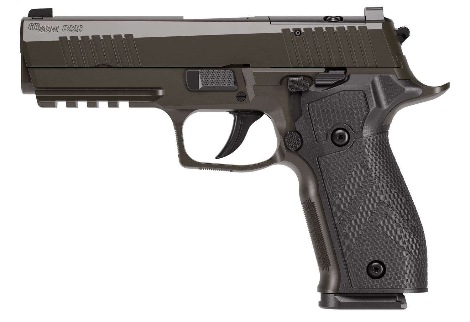 Sig Sauer P226X Legion Optic Ready Pistol 226X-9-LEGION, 9mm, 4.4in, Black G10 Legion Grip Panels, 18 Rds