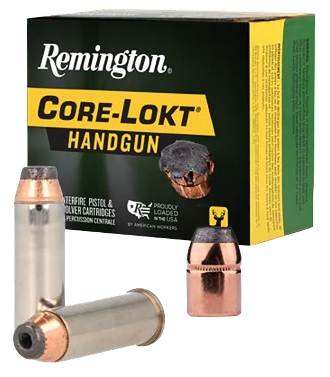 Remington Core-Lokt Pistol Ammunition R20220, 357 Mag, JHP, 180 gr, 20 Rd/Bx
