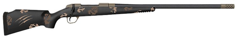 Fierce Carbon Rage Rifle FCRG7MMBC20BS, 7mm BC, 20", Carbon Fiber Digital Camouflage Stock, 3 Rds