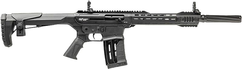 GForce GF25 Semi-Auto Shotgun GF251220, 12 Gauge, 20", 3" Chmbr, Black Adjustable Synthetic Stock, 5 Rds