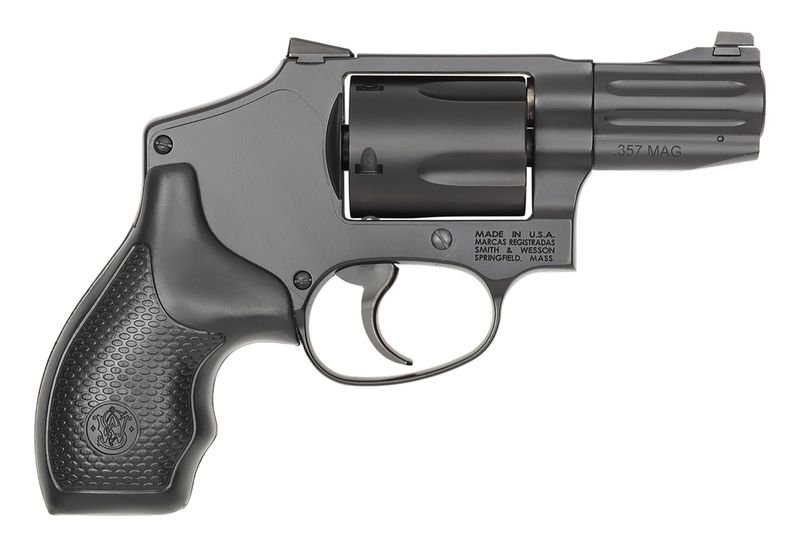Smith & Wesson M640 Performance Center Revolver 14448, 357 Magnum, 2 1/8 in, Black Synthetic Grip, Cerakote Finish, 5 Rd, Night Sights