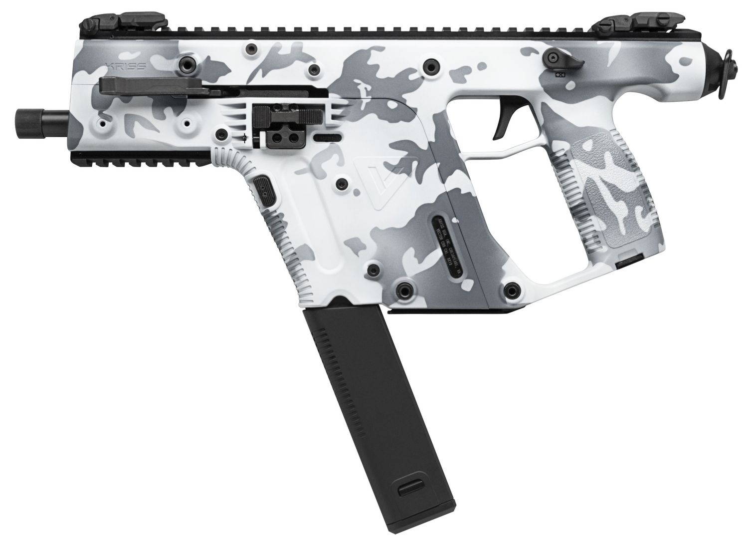 Kriss USA Vector SDP Pistol KV90-PMCALP20, 9mm, 5.5in, White Mc Polymer, 40 Rds