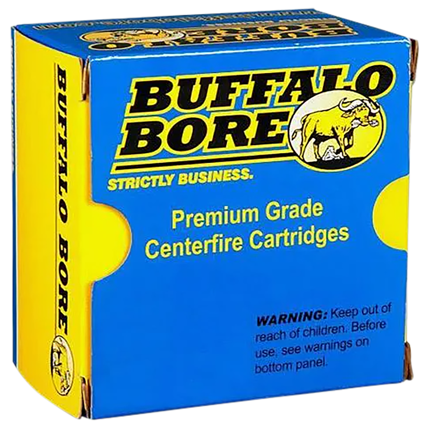 Buffalo Bore Pistol Ammunition 13B/20, 480 Ruger, Lead Flat Nose, 370 GR, 1000 fps, 20 Rd/Bx