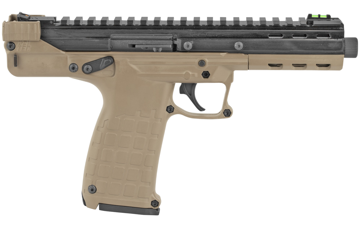 Kel-Tec CP33 Pistol CP33TAN, 22 LR, 5.5", Zytel Grip, Tan Finish, 33 Rds