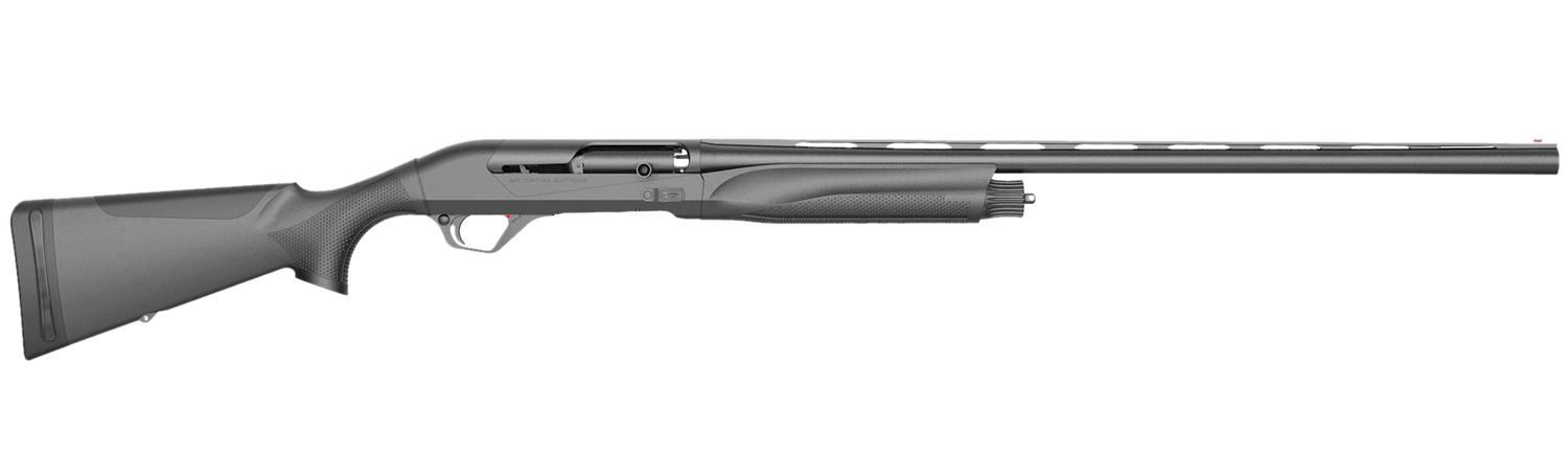 Retay USA Ace Full Size Shotgun ACEBLK26, 12 Gauge, 26", 3.50" Chmbr, Extra Black Drilled & Tapped Steel Receiver, Adj Shim Black Synthetic Stock