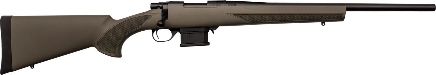 Howa M1500 Mini Action Rifle HMA70623+, 6.5 Grendel, 20", Synthetic Green HTI Stock, 5 Rds