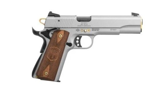 American Tactical GSG 1911 Pistol GERG2210M1911AN15, 22LR, 5in, Wood Grips, 10 Rds