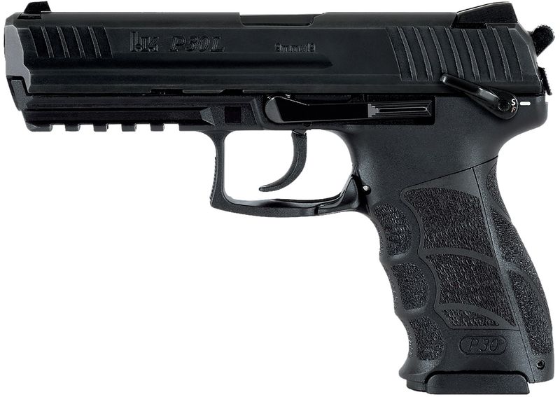 Heckler & Koch P30L V3 Pistol 81001097, 9mm Luger, 4.45in, Black Interchangeable Backstrap, Black Finish, 20 Rds