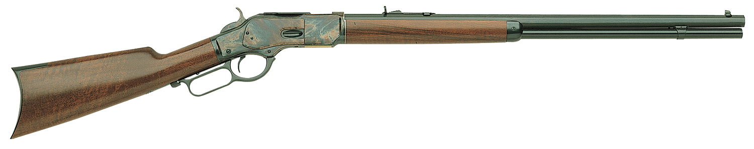 Taylors 1873 Sporting Lever Action Rifle 200F, 357 Magnum, 20 in Octagonal, Walnut Straight Stock, Case Hardened Frame