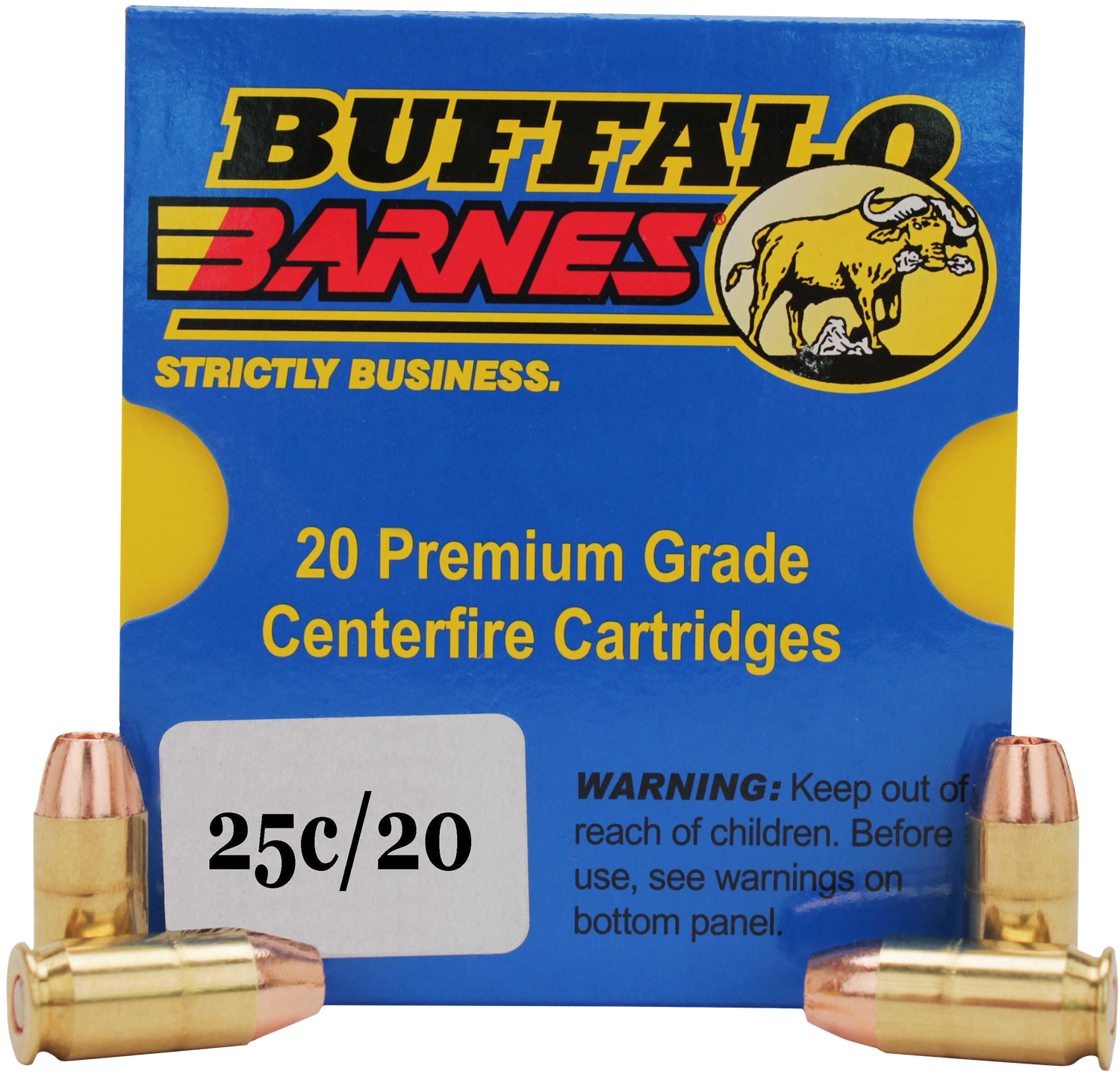 Buffalo Bore Lead-Free Pistol Ammunition 25C/20, 357 Sig Sauer, TAC-XP, 125 GR, 1425 fps, 20 Rd/Bx