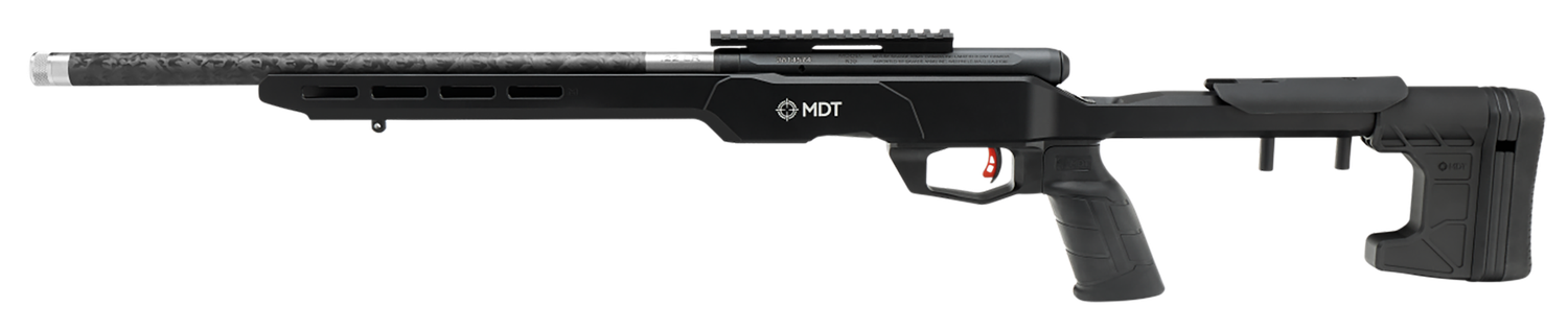Savage B22 Precision Lite Bolt-Action Rifle 70556, 22 Mag, 18" Carbon Fiber Barrel, MDT Billet Aluminum Chassis Stock, 10 Rds