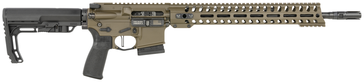 Patriot Ordnance Factory Minuteman DI *CA Complaint Rifle 01754, 5.56x45mm NATO, 16.50", 6 Position MFT Minimalist Stock, 10 Rds