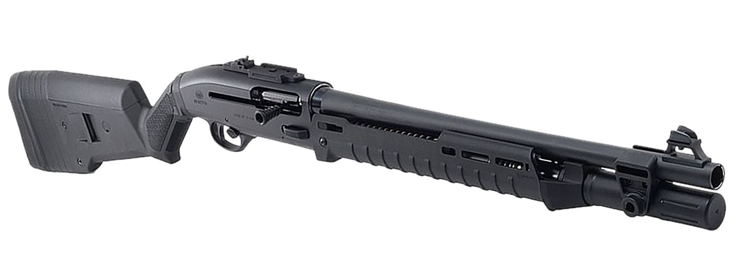 Beretta Beretta 1301 LTT Semi-Auto Shotgun LTT1301HZFRMBLK, 18.50", 3" Chmbr, Black Magpul Polymer Stock, 7 Rds