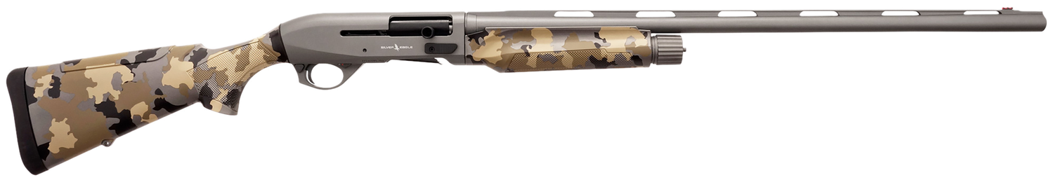 Silver Eagle Alpha 2 Semi-Auto Shotgun A21228OS2, 12 Gauge, 28", 3" Chmbr, Old School Camo Synthetic Fixed Stock, 4 Rds