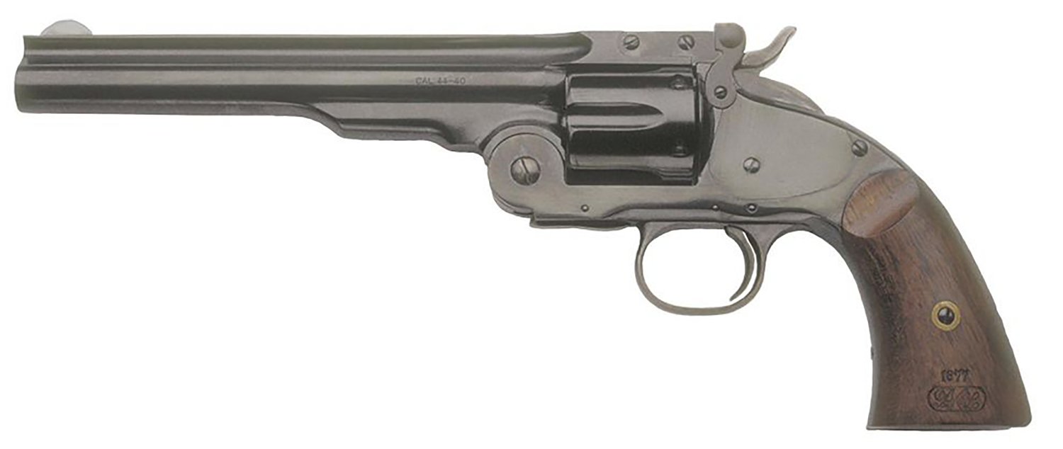 Cimarron No. 3 Schofield Revolver CA850, 45 Colt (LC), 7in, Walnut Grips, Steel Frame Finish, 6 Rds