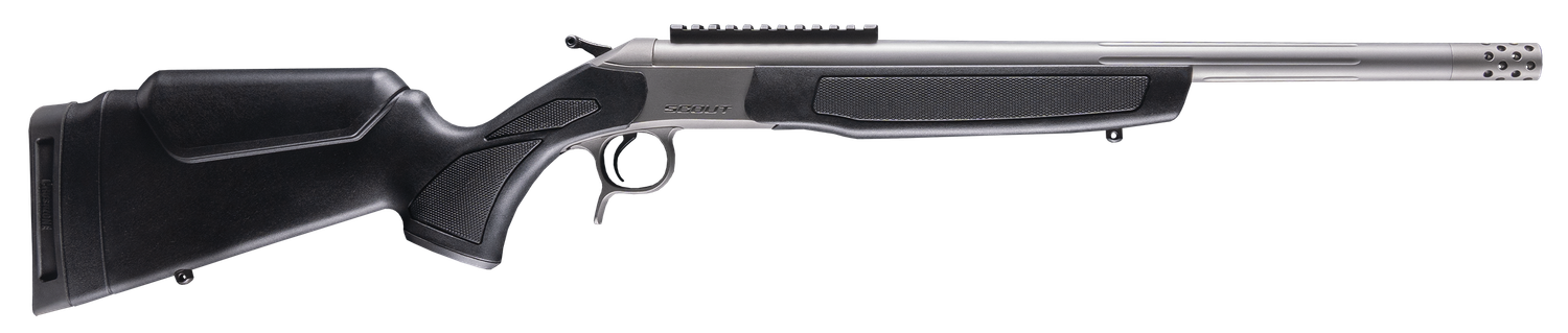 CVA Scout Takedown Single Shot Rifle CR4442S, 45-70 Gov, 22" Threaded, Adj Comb & LOP Black Stock, 1rd Rds