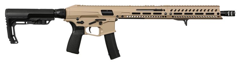 Patriot Ordnance Factory Phoenix Rifle 02062, 9mm, 16.50", MFT Tactical Stock, 10 Rds