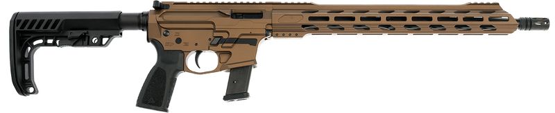 LIVE FREE ARMORY Challenger Rifle LF9CH85034, 9mm Luger, 16", Battle Link Minimalist Stock, 17 Rds