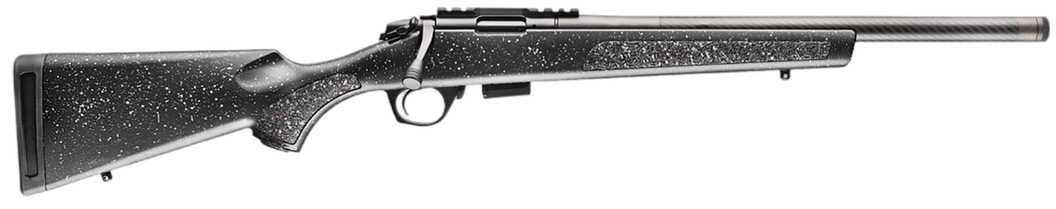 Bergara BMR Bolt Action Rifle BMR004, 22 WMR, 20" Carbon, Gray Speck Black Stock, Black Finish, 5 Rds