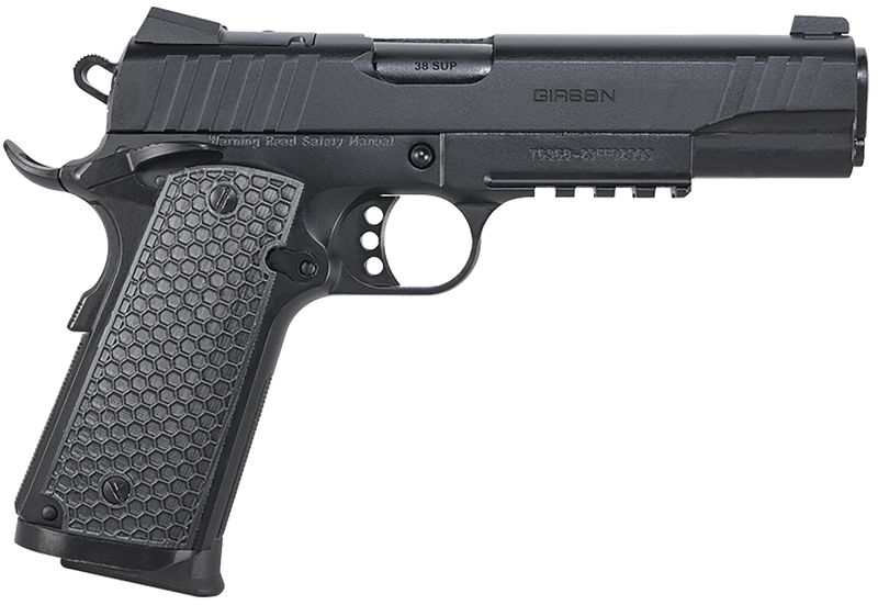 EAA MC1911 S Influencer Optic Ready Pistol 391047, 45 ACP, 5in, Black Polymer Grips, Black Finish, 8 Rds