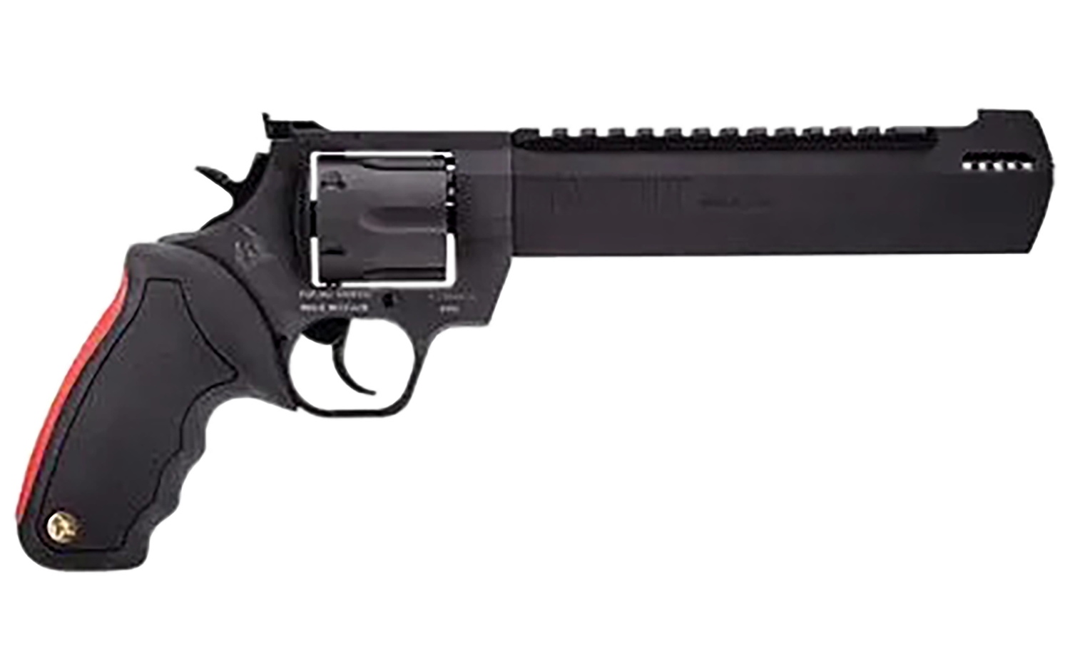 Taurus Raging Hunter Revolver 2500101RH, 500 S&W Mag, 10", Black Rubber Grips, Matte Black Finish, 5rd