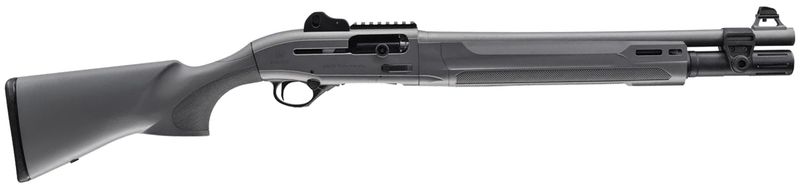 Beretta 1301 Tactical C Mod 2 Semi-Auto Shotgun J131M2CTT187GR, 18.50", 3" Chmbr, Gray w/Aggressive Texture Gray Fixed Synthetic Stock, 7 Rds