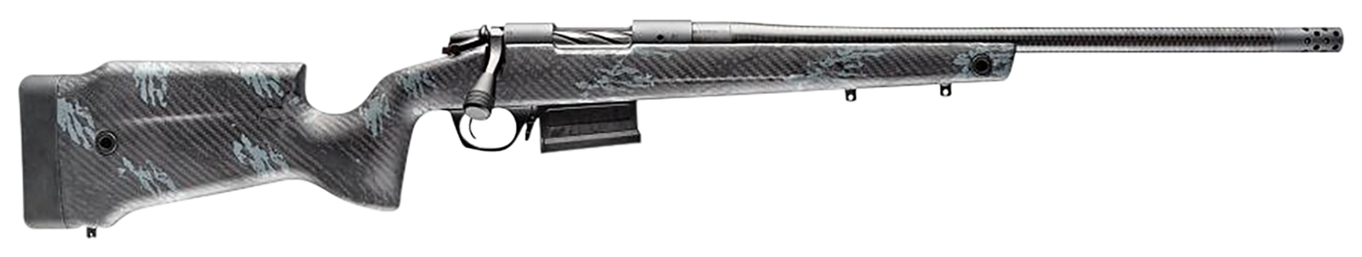 Bergara B-14 Crest Carbon Bolt Action Rifle B14LM7513CF, 7mm PRC, 22", Carbon Fiber Stock, Carbon Fiber Barrel, 5 Rds